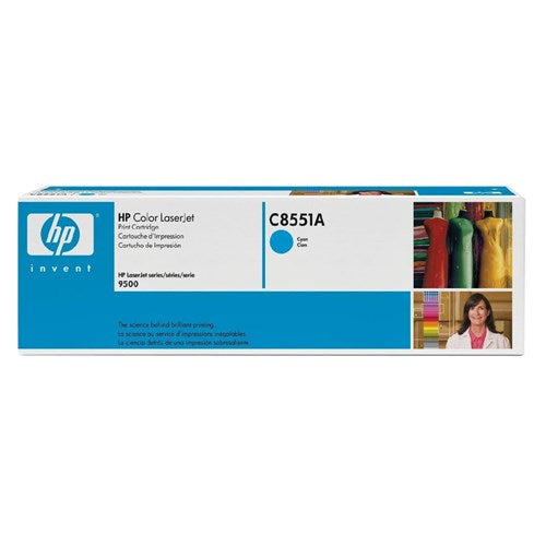 HP C8551A CYAN TONER 25000 PAGE YIELD FOR CLJ 9500 - C8551A