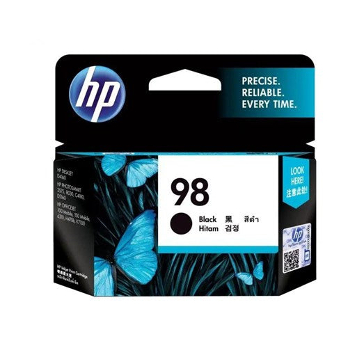 HP 98 BLACK INK 420 PAGE YIELD FOR DJ 5940 PSC 2575 & 8050 - C9364WA
