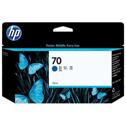 HP 70 BLUE 130 ML INK C9458A - C9458A