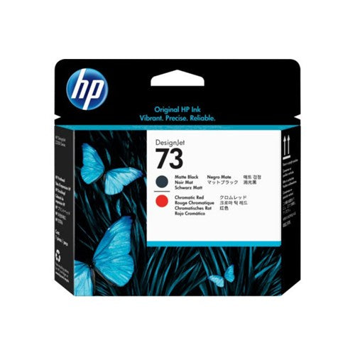 HP 73 MATTE BLACK CHROMATIC RED PRINTHEAD - CD949A