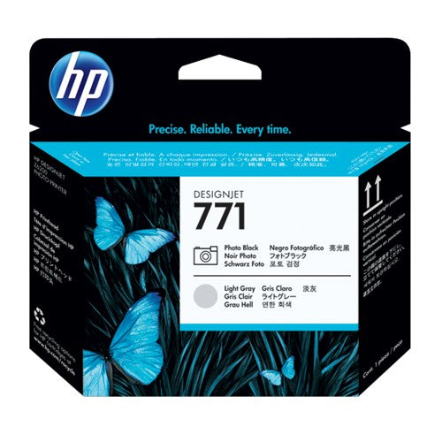 HP 771 PHOTO BLACK LIGHT GREY DESIGNJET PRINTHEAD - CE020A