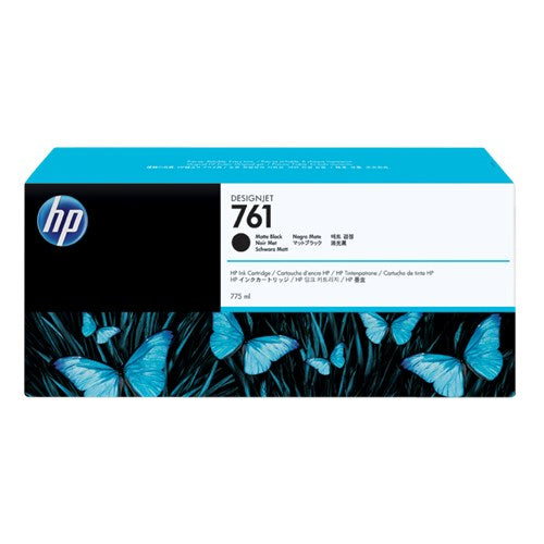 HP 761 MATTE BLACK 775 ML INK CART FOR DESIGNJET T7100 - CM997A