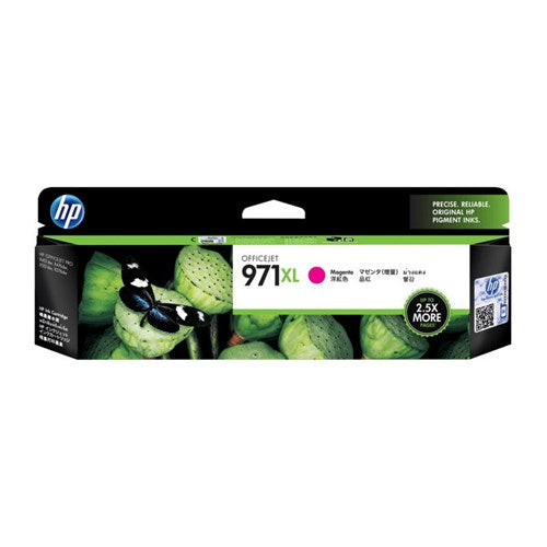 HP 971XL MAGENTA INK CART FOR OFFICEJET X-SERIES/MFP - CN627AA