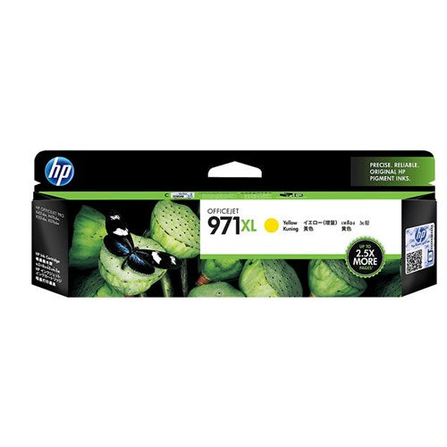 HP 971XL YELLOW INK CART FOR OFFICEJET X-SERIES/MFP - CN628AA