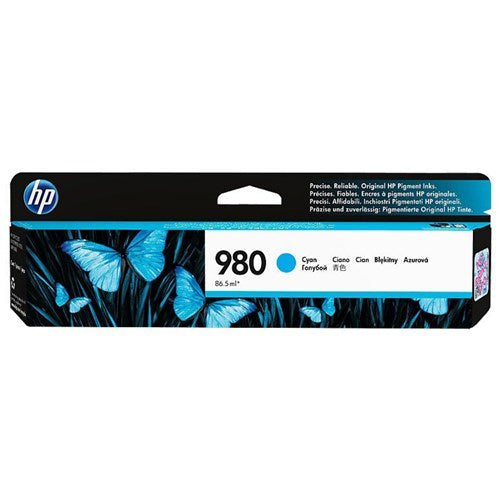 HP 980 D8J07A CYAN INK CART 6.6K PAGES - D8J07A