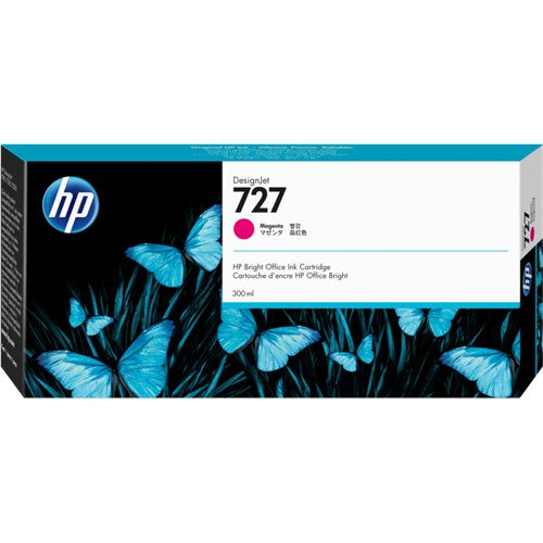HP 727 300ML MAGENTA DESIGNJET INK CARTRIDGE - F9J77A