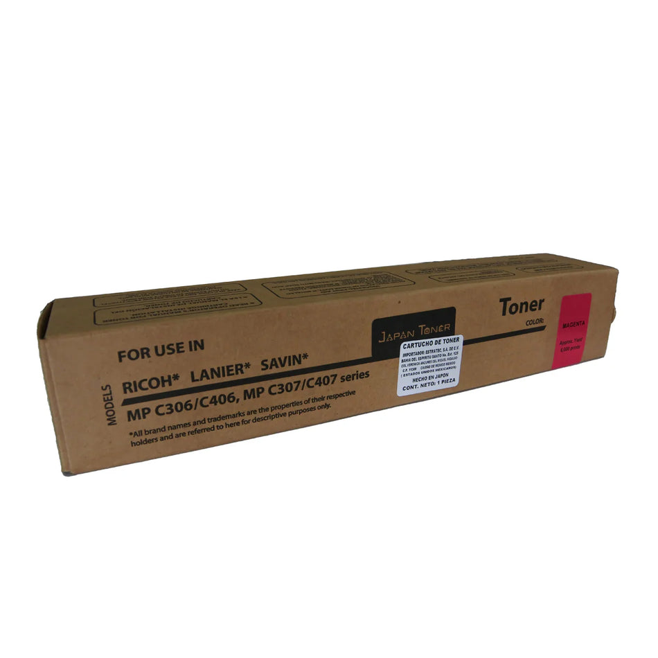 Ricoh MPC306 Magenta Toner