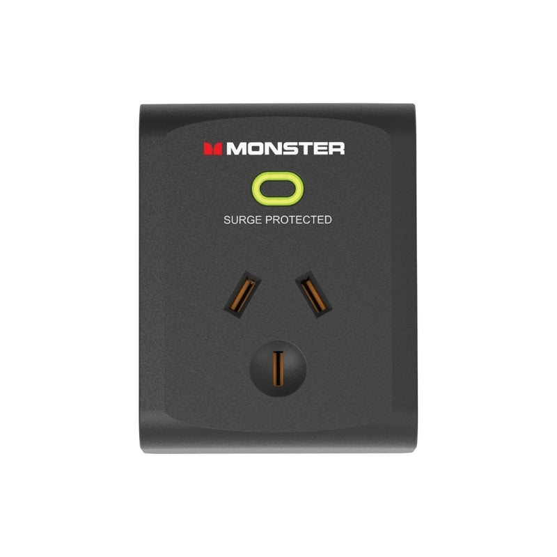 Monster 1-Port Surge Black - Aussie Toner