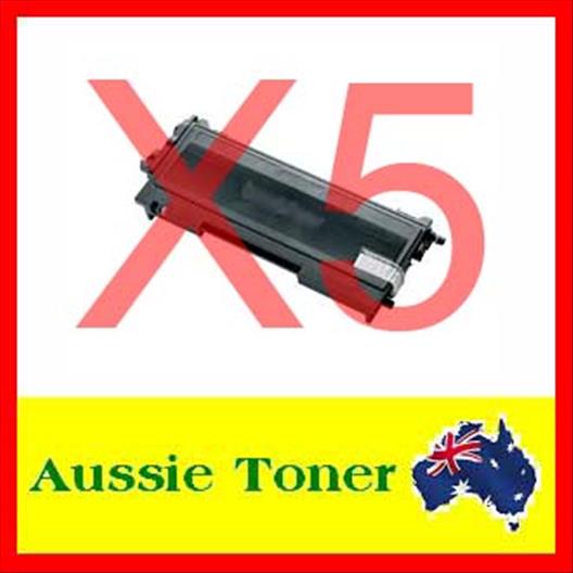 5-Pack TN-2250 TN2250 Compatible Toner Cartridge (2,600 pages) for Brother DCP7060D DCP7065DN FAX2840 FAX2950 HL2240D HL2242D HL2250DN HL2270DW MFC7240 MFC7360N MFC7362N MFC7460N MFC7860DW