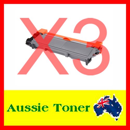 3-Pack TN-2350 TN2350 Compatible Toner Cartridge (2,600 Pages) for Brother HLL2300D HLL2305W HLL2340DW HLL2365DW HLL2380DW MFCL2700DW MFCL2703DW MFCL2720DW MFCL2740DW