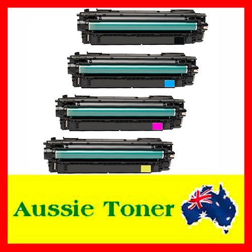 a Set BCMY 655A CF450A CF451A CF453A CF452A Compatible Toner Cartridge (12,500/10,500 (B/CMY) pages) for HP Color LaserJet Enterprise M652 M652dn M653 M653dn M653x M681 M681dn M681f M681z M682 M682z