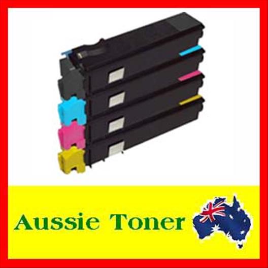 A Set BCMY TK-544 TK544K TK544C TK544M TK544Y Non-Genuine Toner Cartridge (5000/4000 (B/CMY) Pages) for Kyocera FSC5100DN