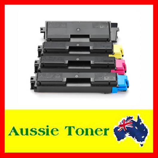 A Set BCMY TK-594 TK594K TK594C TK594M TK594Y Non-Genuine Toner Cartridge (7000/5000 (B/CMY) pages) for Kyocera FSC2026MFP FSC2126MFP FSC2526MFP FSC2626MFP FSC5250DN M6026CDN M6526CDN P6026CDN
