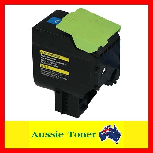 C540H1CG Cyan Compatible Toner Cartridge (2,000 pages) for Lexmark C540 C540N C543 C543DN C544 C544DN C544DTN C544DW C546DTN X543DN X544DN X544DTN X544DW X546DTN X548DE X548DTE