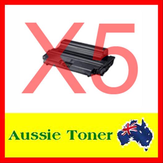 5-Pack ML-D3470B MLD3470B SU673A Compatible Toner Cartridge (10000 Pages) for Samsung ML3371ND ML3471ND