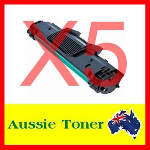 5-Pack MLT-D108S MLTD108S SU785A Compatible Toner Cartridge (1.500 Pages) for Samsung ML1640 ML2240