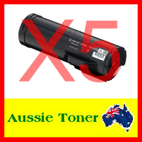 5-Pack CT202373 Compatible Toner Cartridge (25000 Pages) for Fuji Xerox DocuPrint M465AP M465
